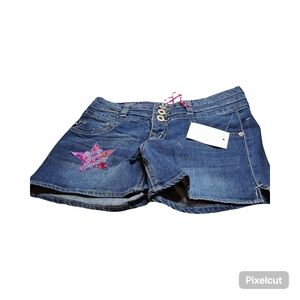 NWT Size 10 Girls Vigoss Blue Denim Chelsea Shorts
